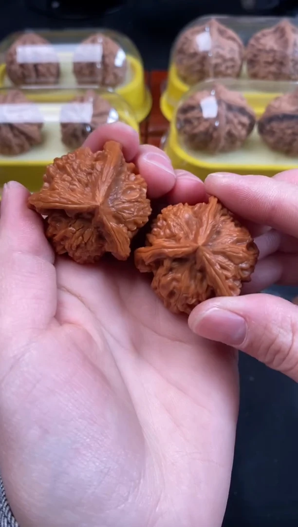 把件文玩核桃鸟**叫盘山三棱36尺Q160