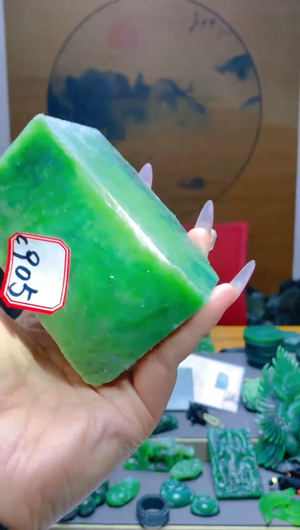 【闪购商品】和田玉（碧玉）珠宝半成品未镶嵌1