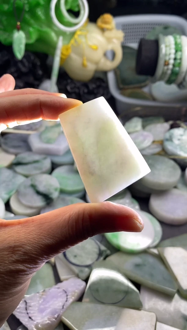 散珠翡翠A货翡翠271