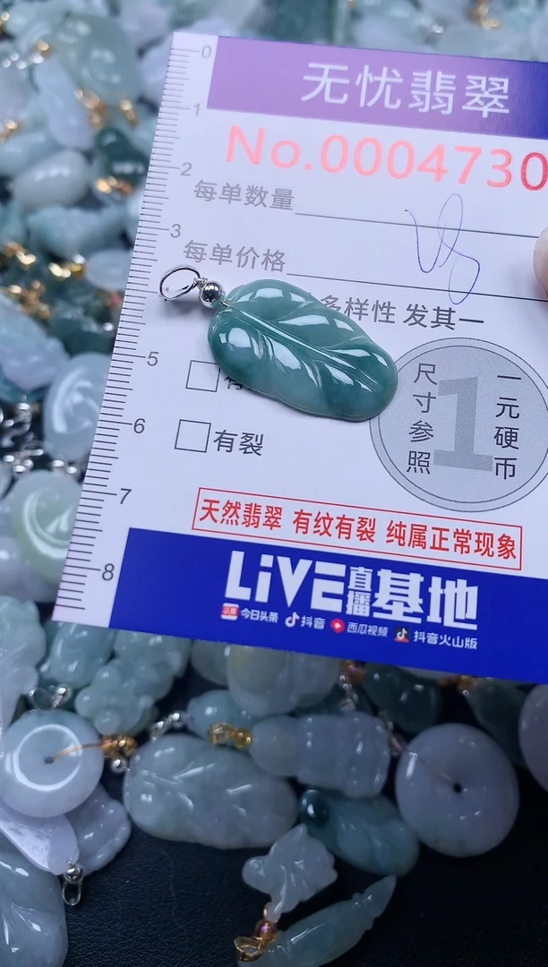 颈饰未镶嵌翡翠4730