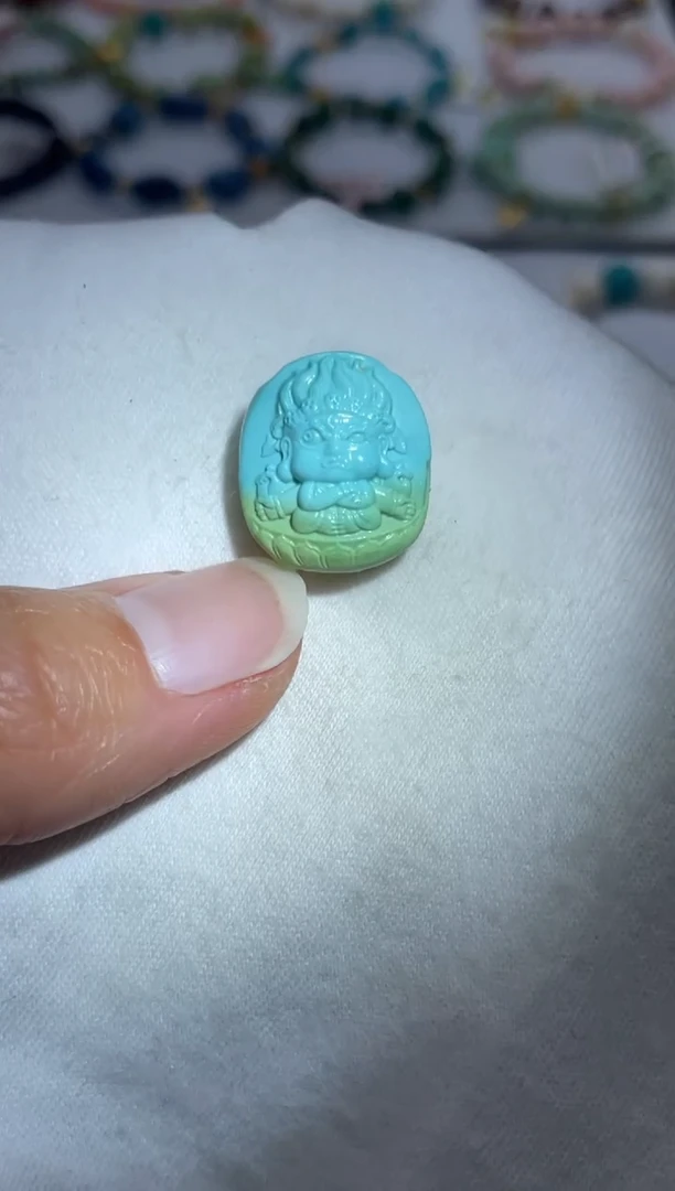 未镶嵌绿松石珠宝奇石50