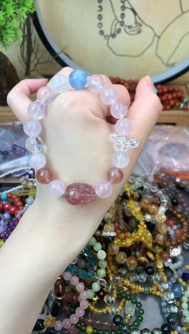 【闪购商品】水晶手链未镶嵌372手串