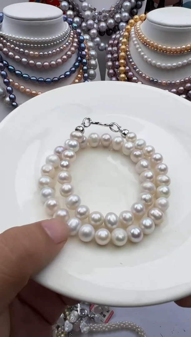 淡水珍珠未镶嵌颈饰1