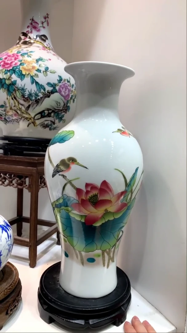 【闪购商品】景德镇陶瓷花瓶摆件1