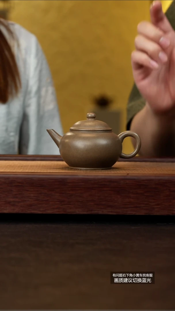茶壶紫砂蒋蓉陶艺原矿青段水平