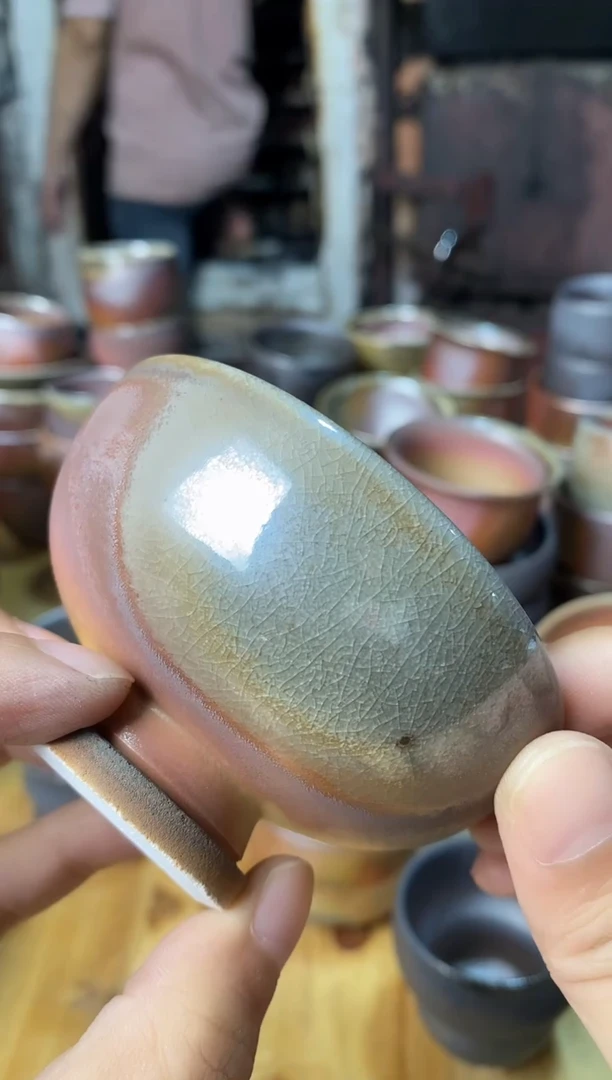 侘寂茶器柴烧专拍链接158 微瑕