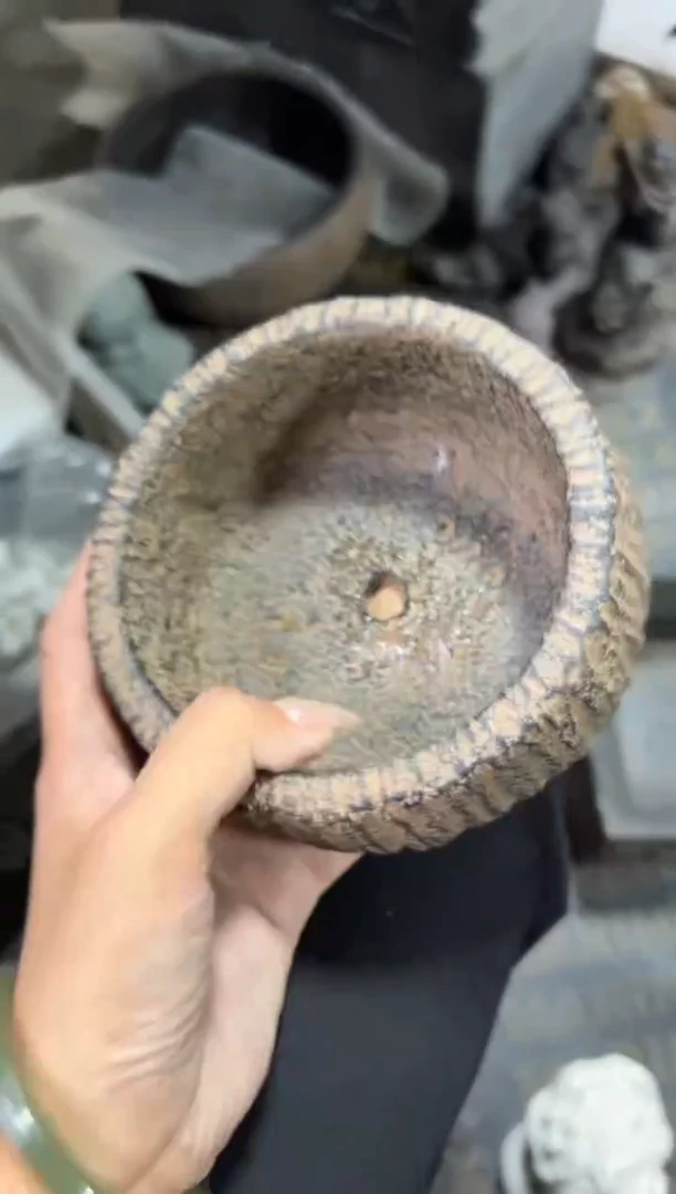 陶土【火山泥】小石钵