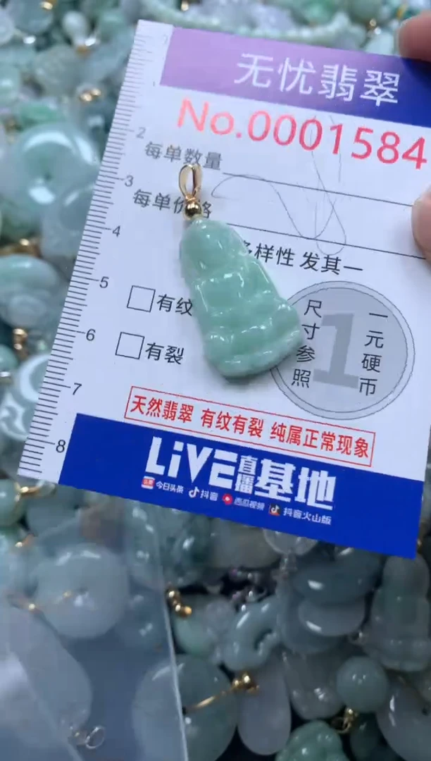 颈饰未镶嵌翡翠1584