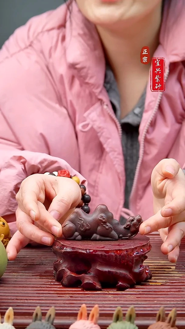 紫砂茶宠宜兴紫砂茶宠摆件