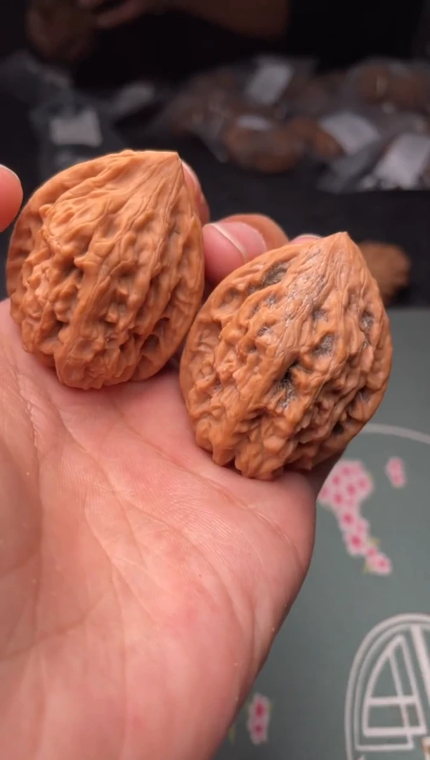 把件文玩核桃a23  鸡心   37尺