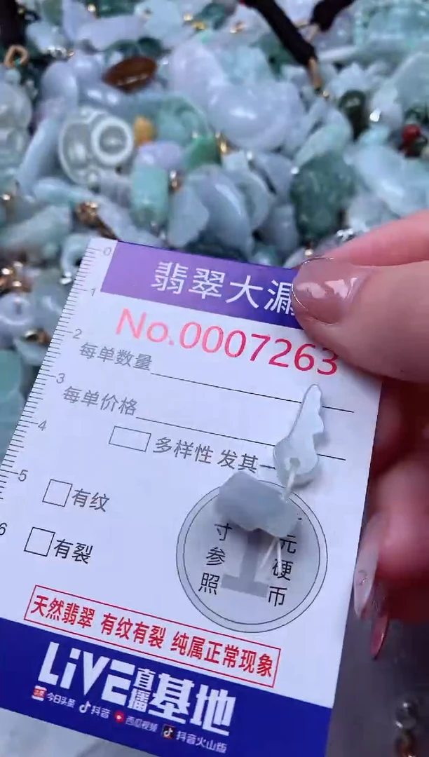 颈饰未镶嵌翡翠7263