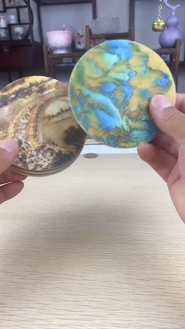 杯瓷心匠物直播间福利杯垫