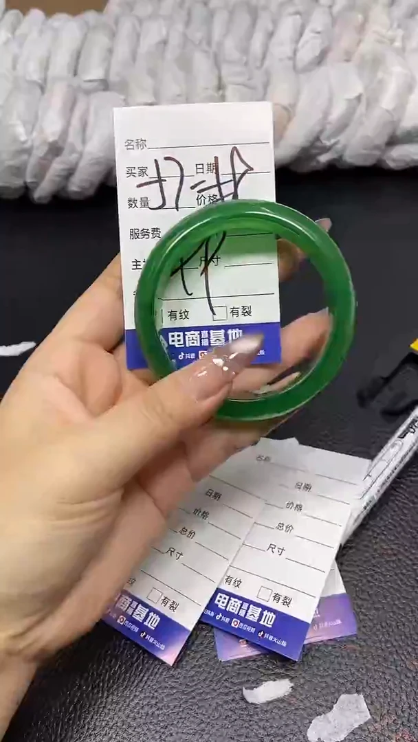 未镶嵌手镯石英质玉时尚美人镯57-58