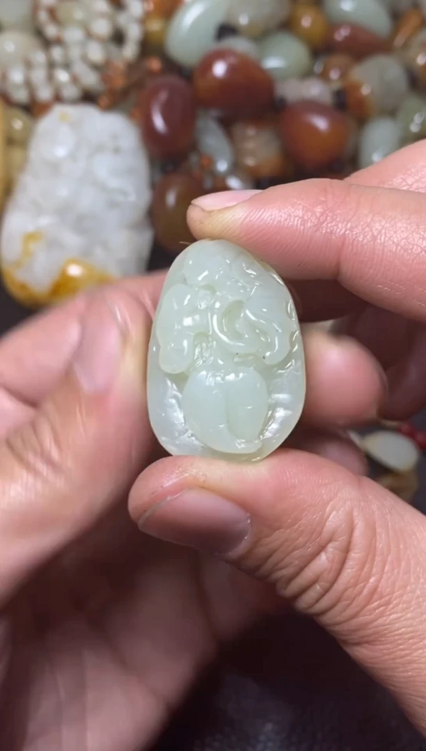 未镶嵌和田玉包链和田玉