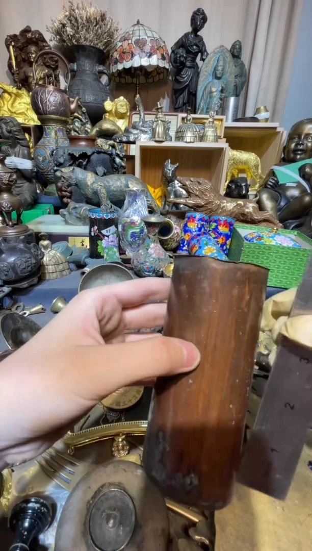茶盏大阪回流商品铜器摆件47