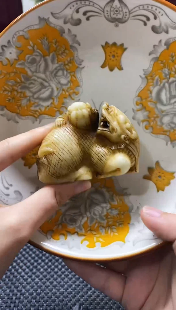 瓷片瓷片 瓷器 摆件 1个