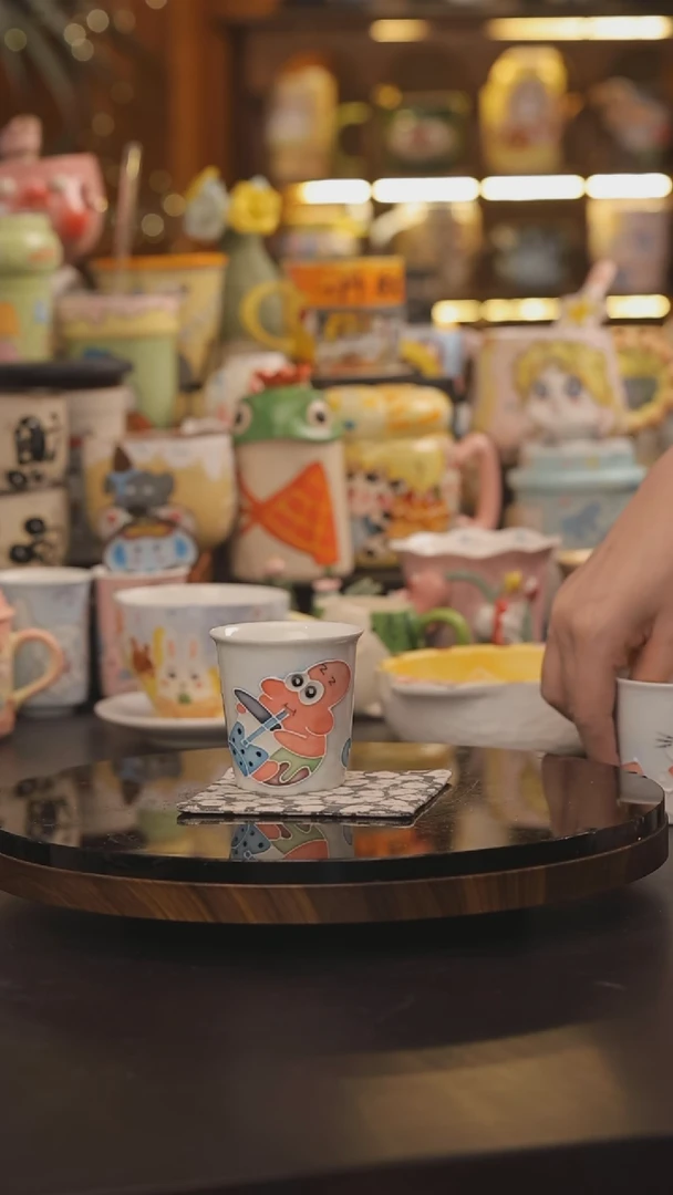 景德镇釉下彩绘设计师款式陶瓷