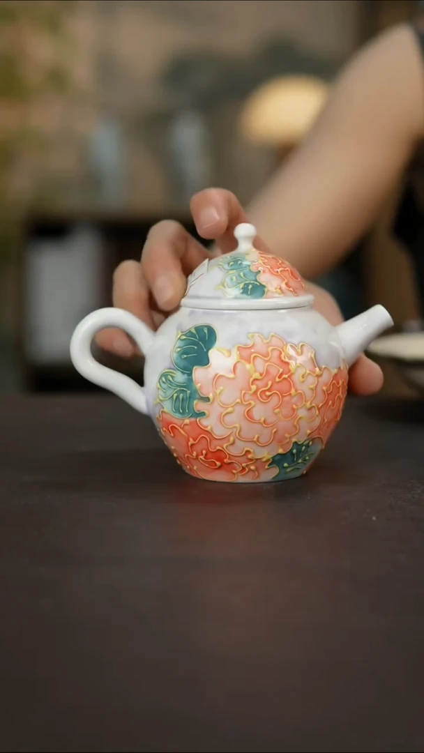 杯景德镇陶瓷杯碗柴烧多人