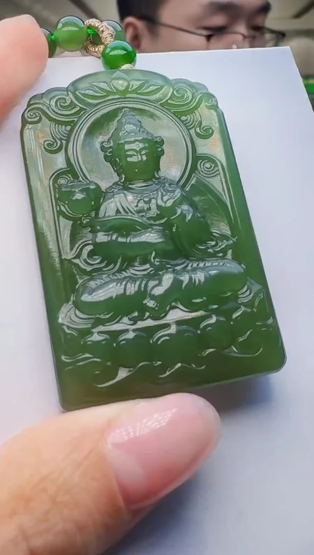 定制和田玉玉界匠心天然和田玉（拍一发一）