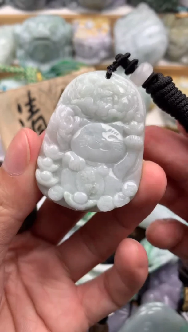 吊坠(不含链)未镶嵌翡翠1