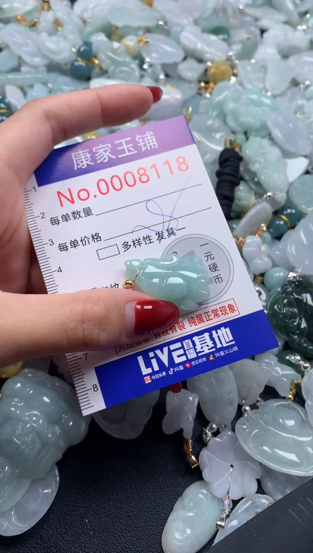 颈饰未镶嵌翡翠8118