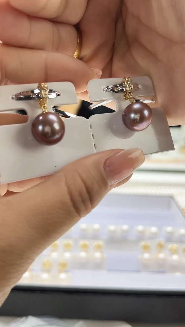 未镶嵌吊坠淡水珍珠紫珠万能扣(多样性发一）