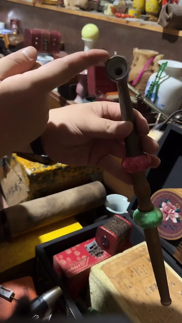 木闪电购链接精品摆件冒烟把