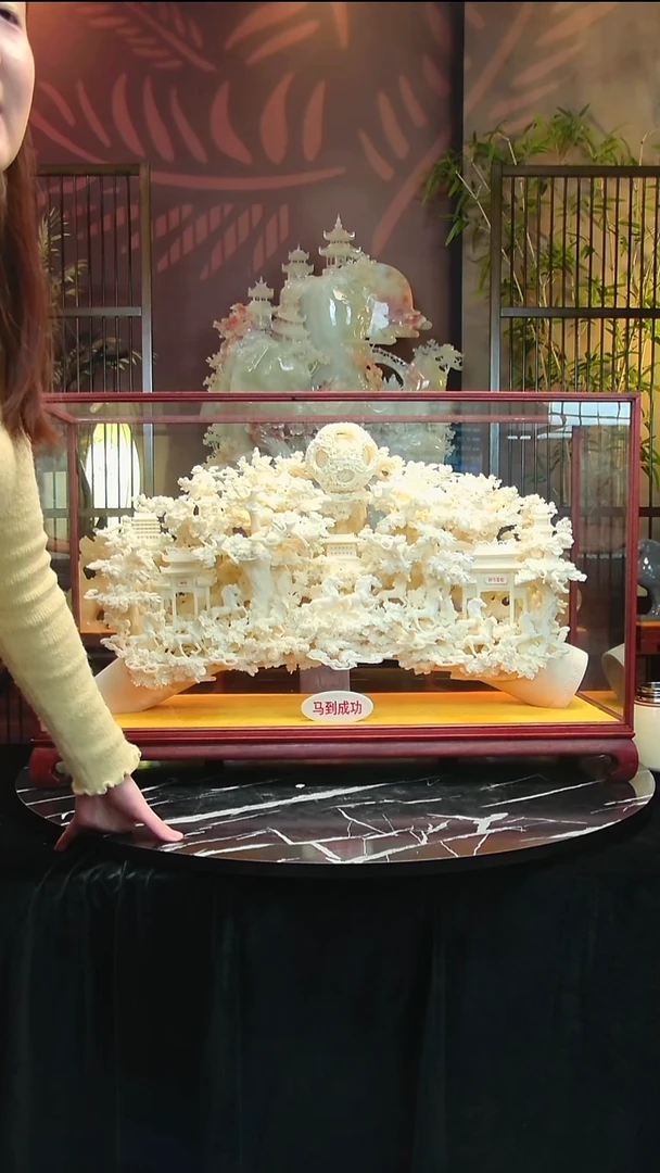 石材徐*老家居摆件马到成功