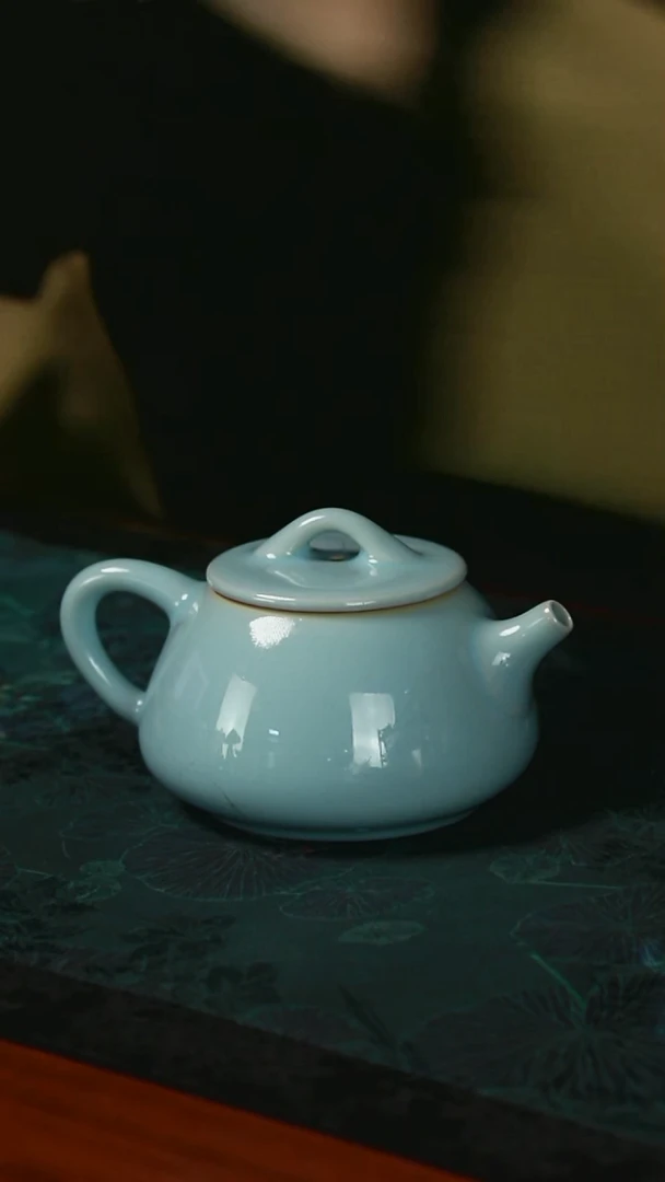 石瓢壶 支钉 开片 一级品  240毫升