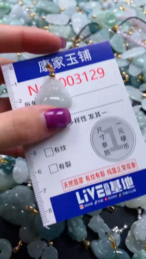 颈饰未镶嵌翡翠3129
