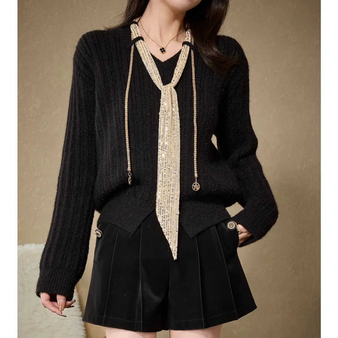 ZM服饰 【踮起脚尖】贵族大小姐 精致压褶后腰松紧短裤