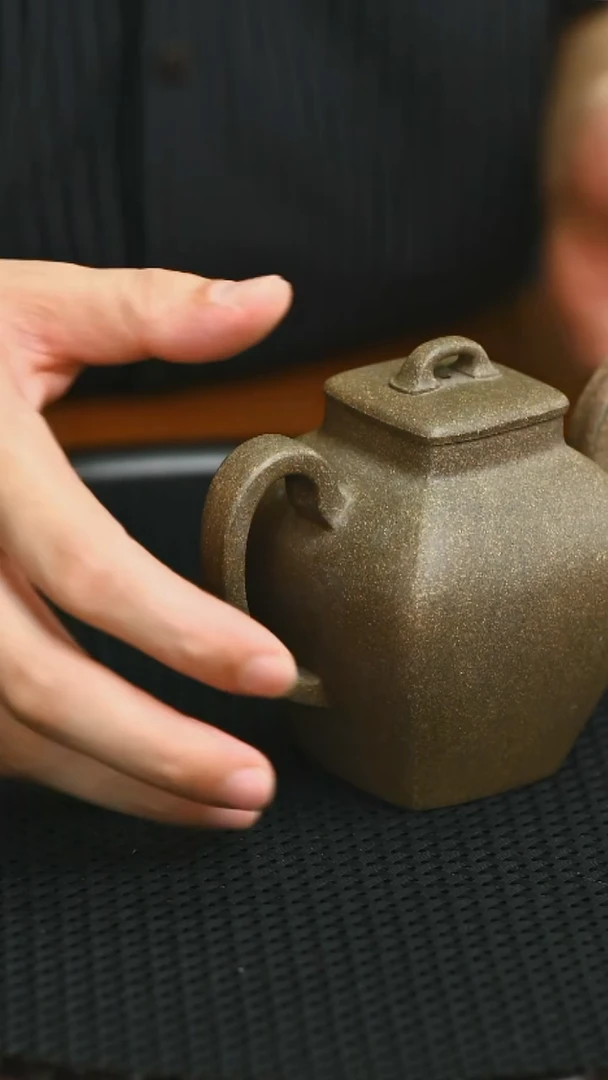 茶壶紫砂名家精工四方宫灯841