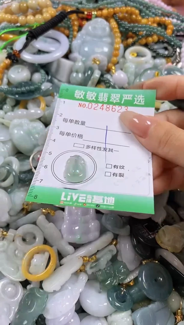 翡翠未镶嵌颈饰闪购0248623