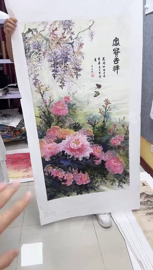 国画九霄甄选国画作品zhb085