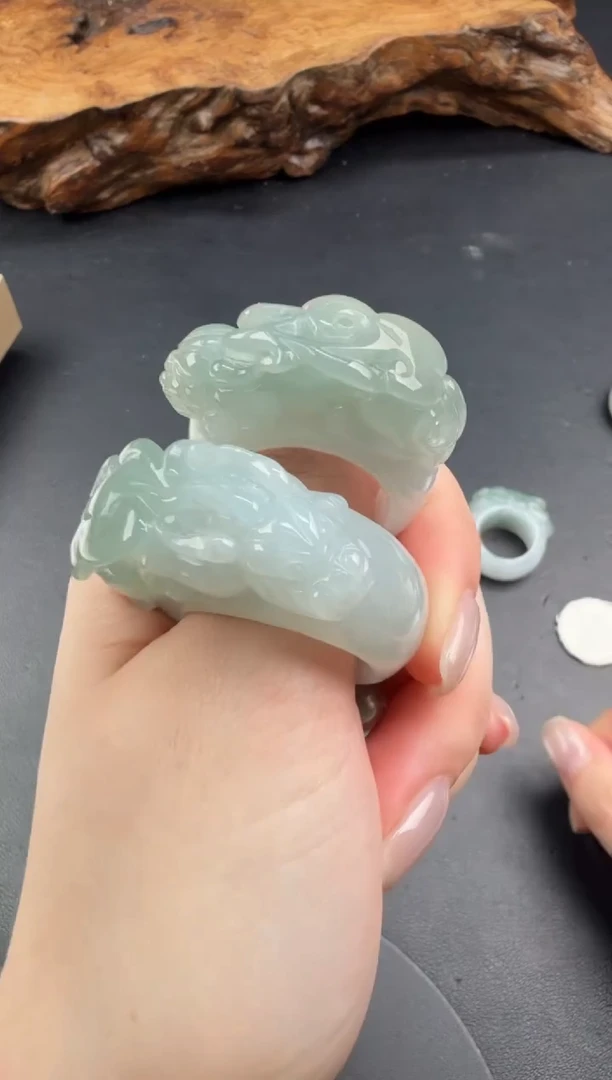 未镶嵌戒指翡翠翡翠饰品（多样性发货一件）-21