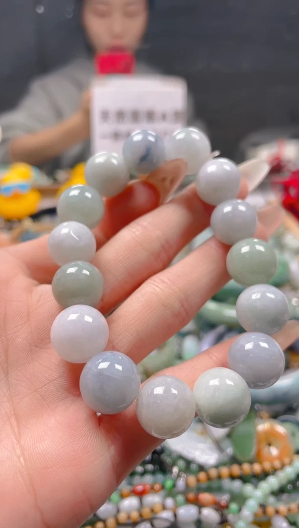【闪购商品】翡翠颈饰未镶嵌13-14MM/R/翡翠A货一图一物
