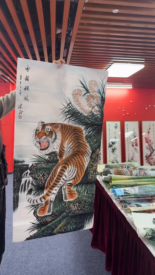 国画王建民老师四尺整张精品