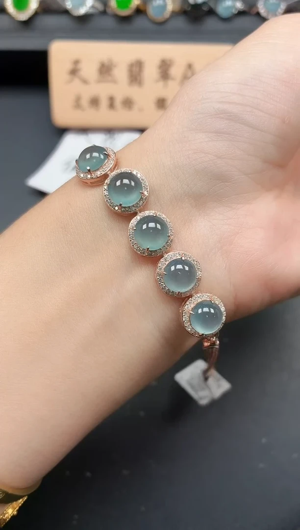 银S925镶嵌戒指翡翠1111