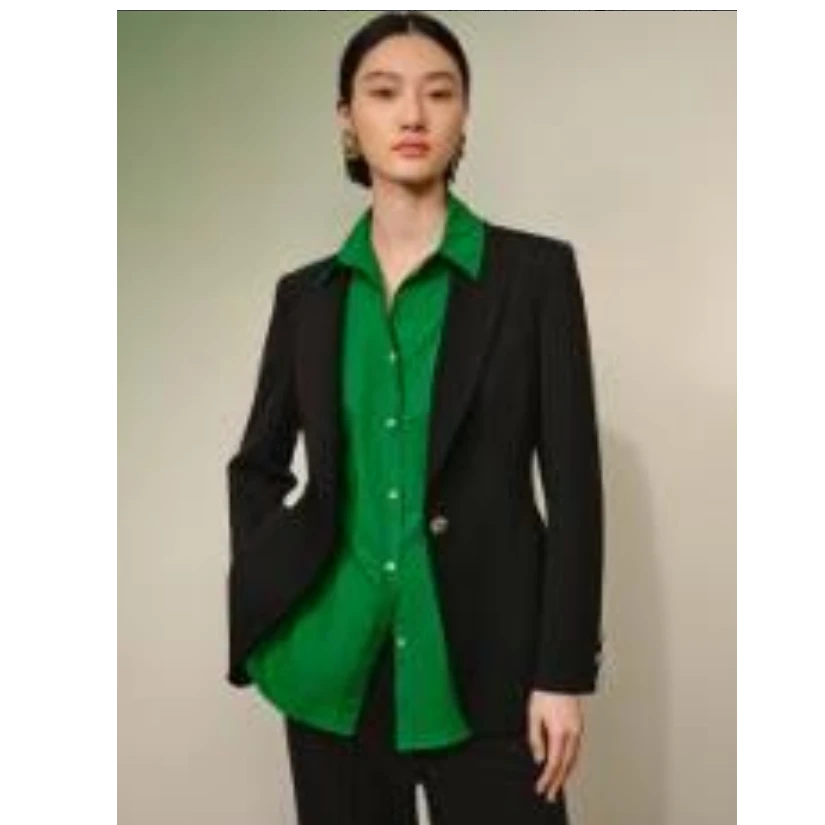 【粉丝专属】女气质西装套装短裤春季设计师正装M423308565-1