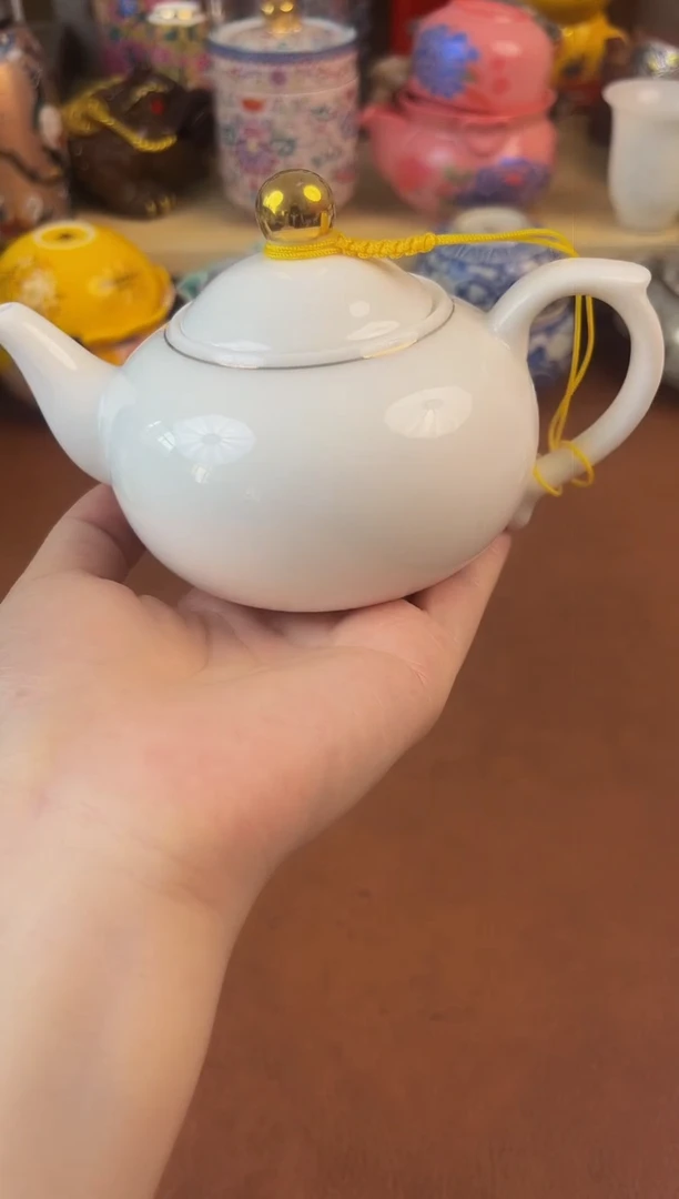 陶瓷茶具摆件旅行套组