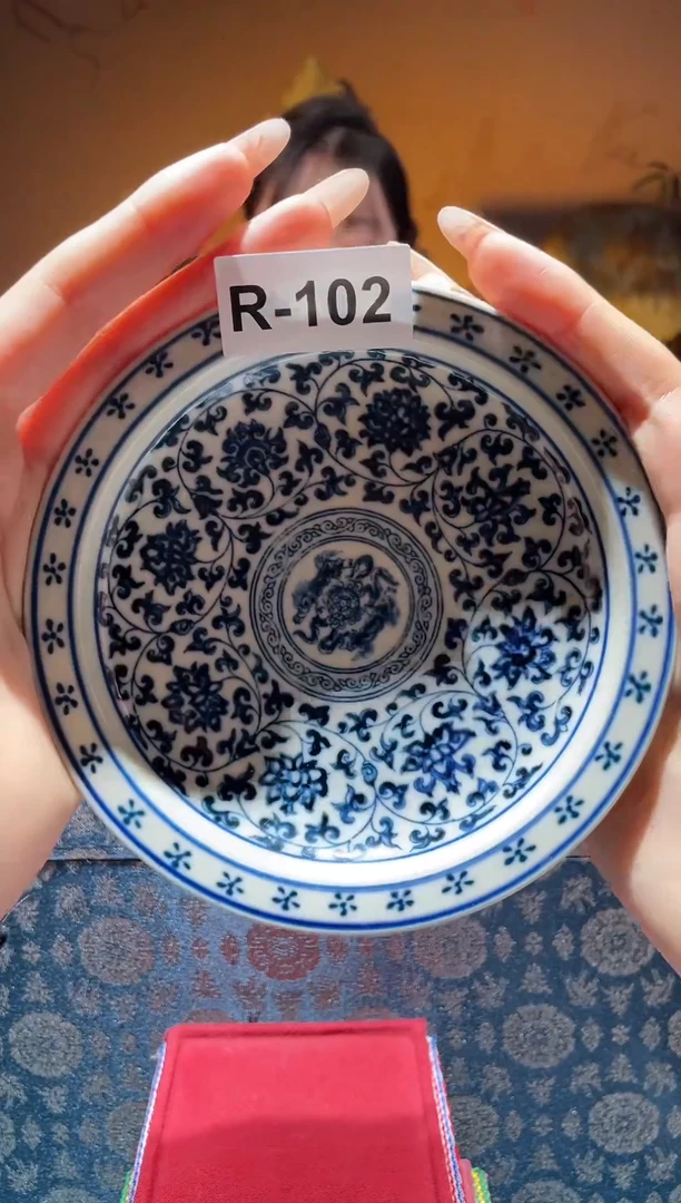 【闪购商品】碟R-102（直播间所见即所得瓷器）