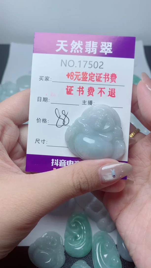 翡翠未镶嵌吊坠(不含链)502