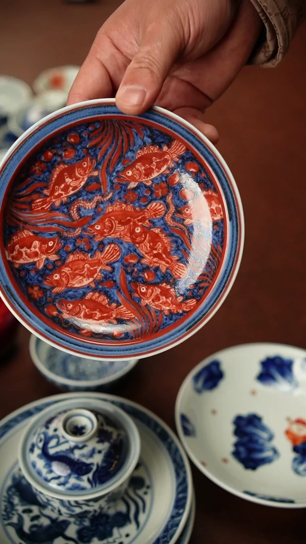 某*景德镇手工手绘茶器