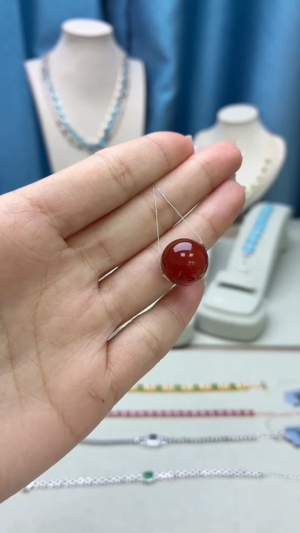 颈饰未镶嵌南红玛瑙342JH0102产品一个（多样性）