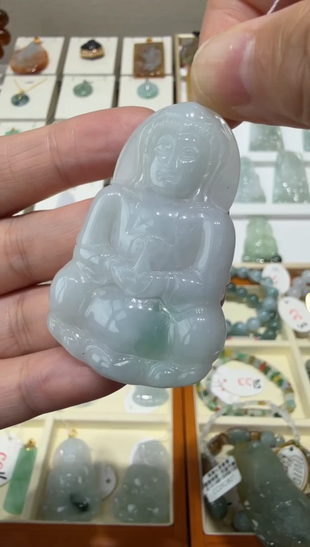 未镶嵌挂件翡翠A货翡翠多样性孤品