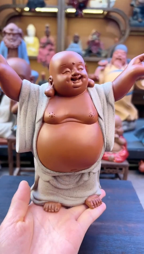 紫砂茶宠器闵茶宠摆件