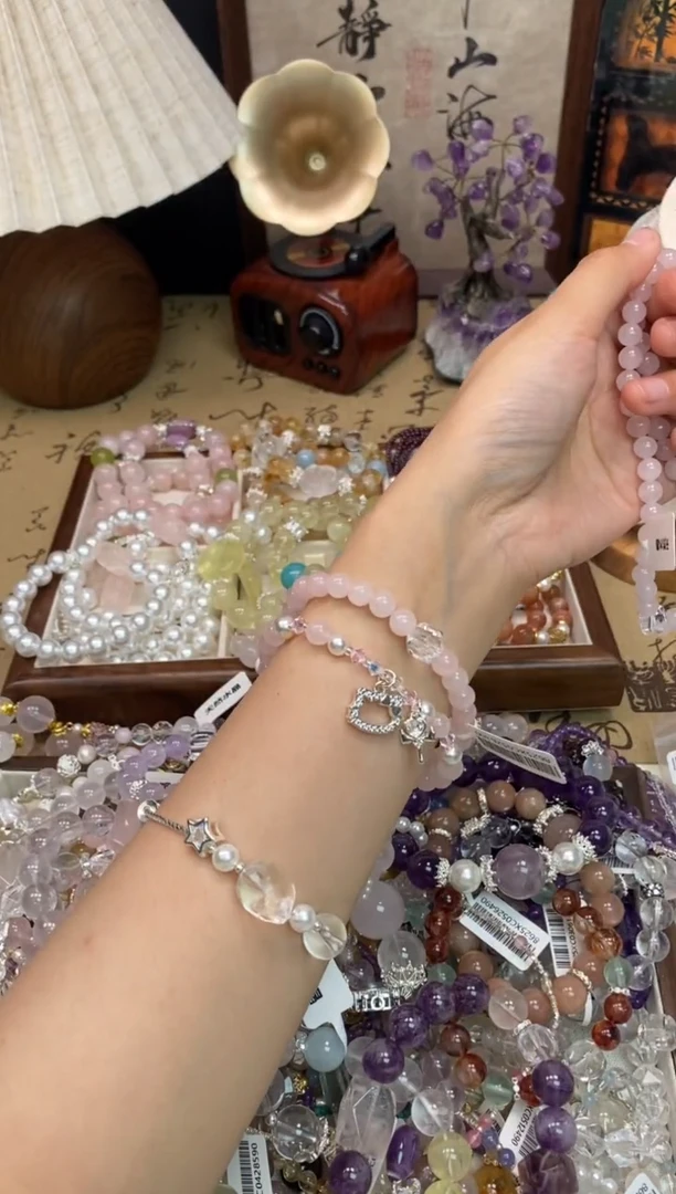 水晶手链未镶嵌5258手串