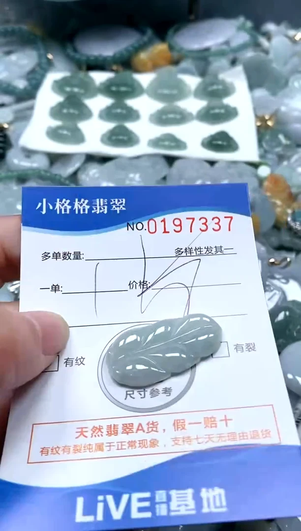 【闪购商品】翡翠颈饰未镶嵌闪购商品0197337