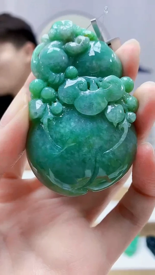 未镶嵌定制翡翠5145zm-毛货挂件83