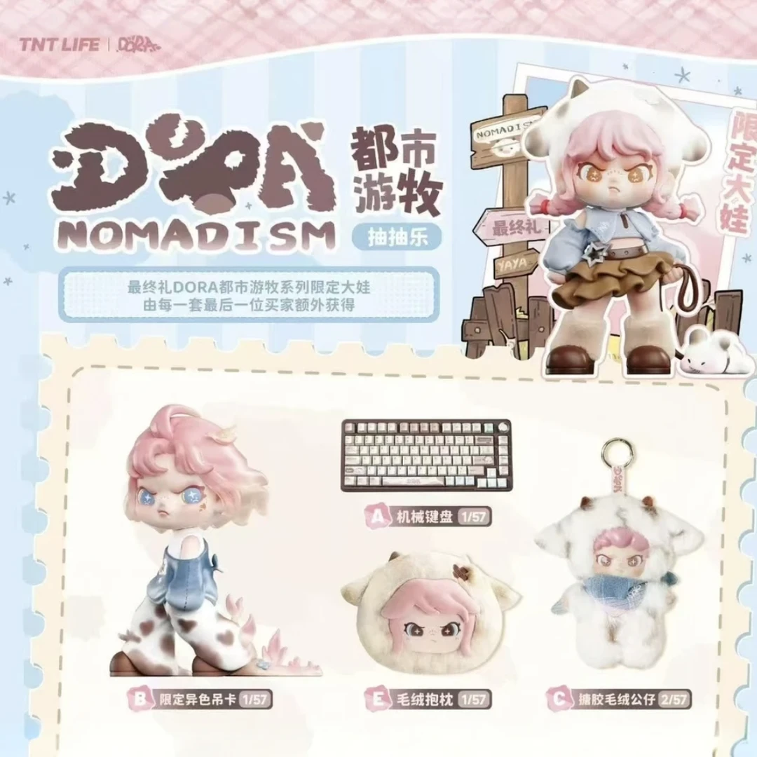 【拆包】TNT-《DORA》都市游牧系列抽抽了 - 潮玩盲盒（默认代拆）